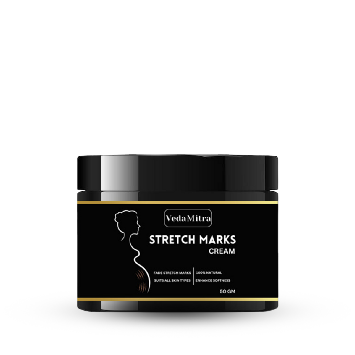 Vedamitra Stretch Marks Cream – Fade Stretch Marks, Glow with Confidence!