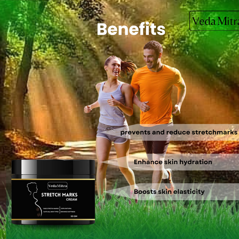 Vedamitra Stretch Marks Cream – Fade Stretch Marks, Glow with Confidence!